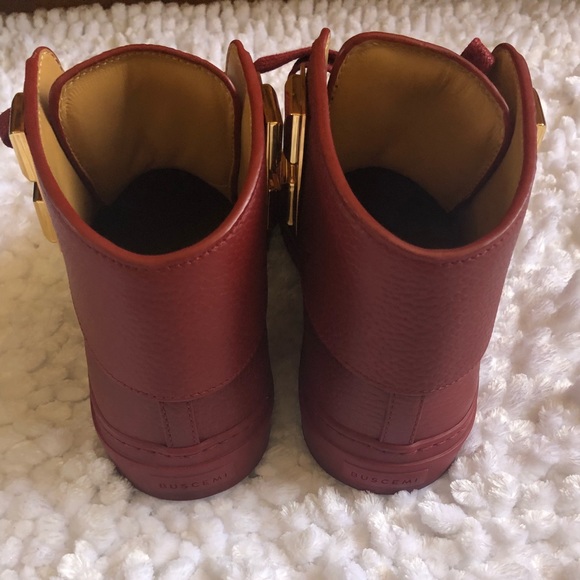 Buscemi Scarlet Red Sneakers - Picture 3 of 6